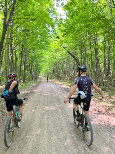 Route photo at mile 25.6