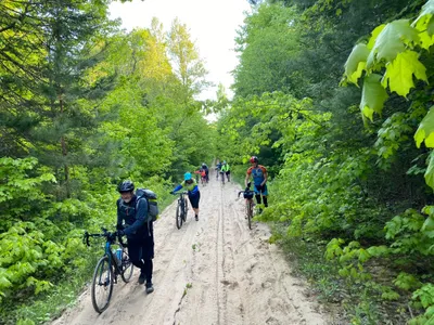 Route photo at mile 2.1