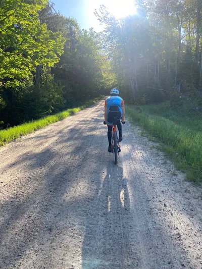 Route photo at mile 17.5