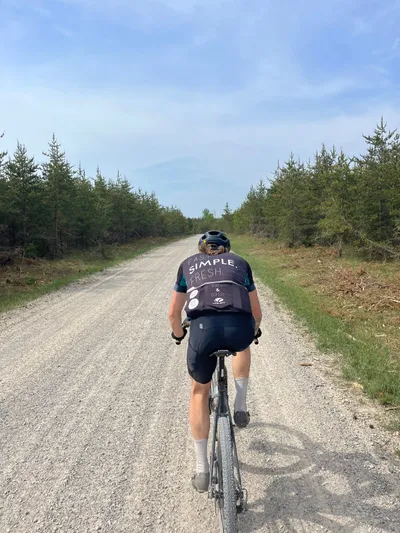 Route photo at mile 40.7
