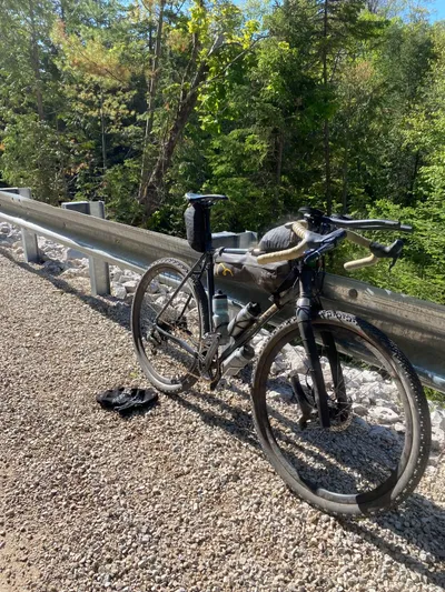 Route photo at mile 24.5