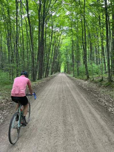 Route photo at mile 99.9