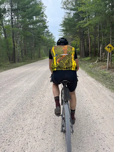 Route photo at mile 13.4